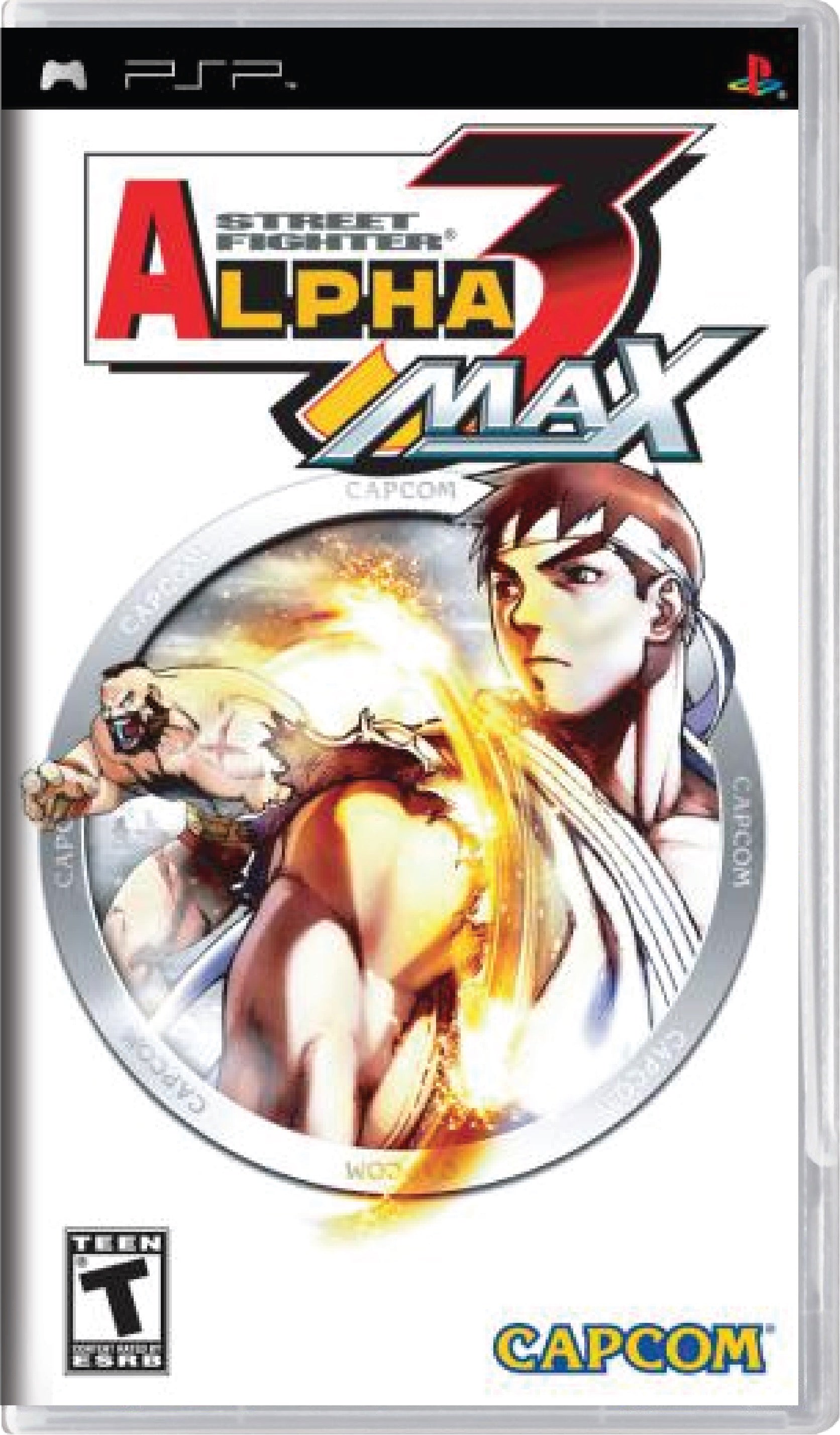 Street Fighter Alpha 3 Max Cover Art