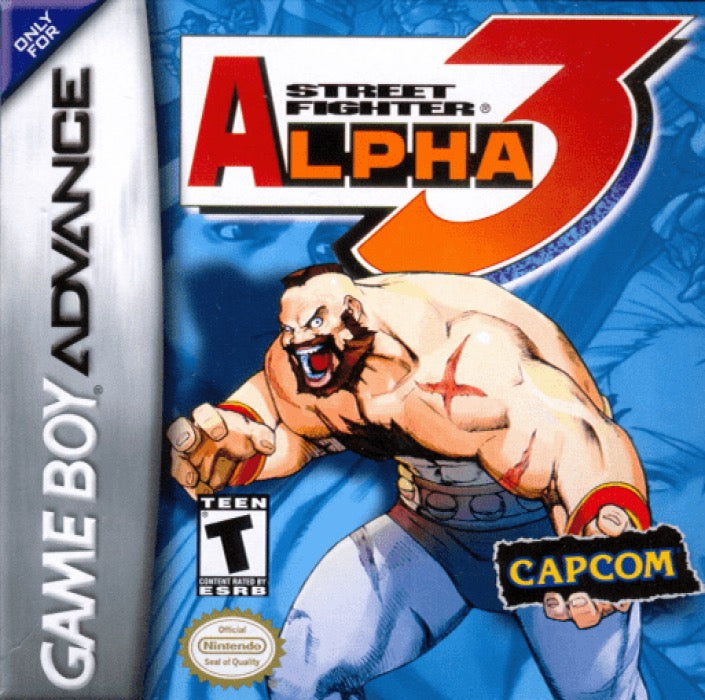 Street Fighter Alpha 3 Cover Art