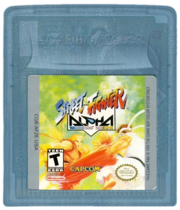 Street Fighter Alpha Warriors' Dreams Cartridge