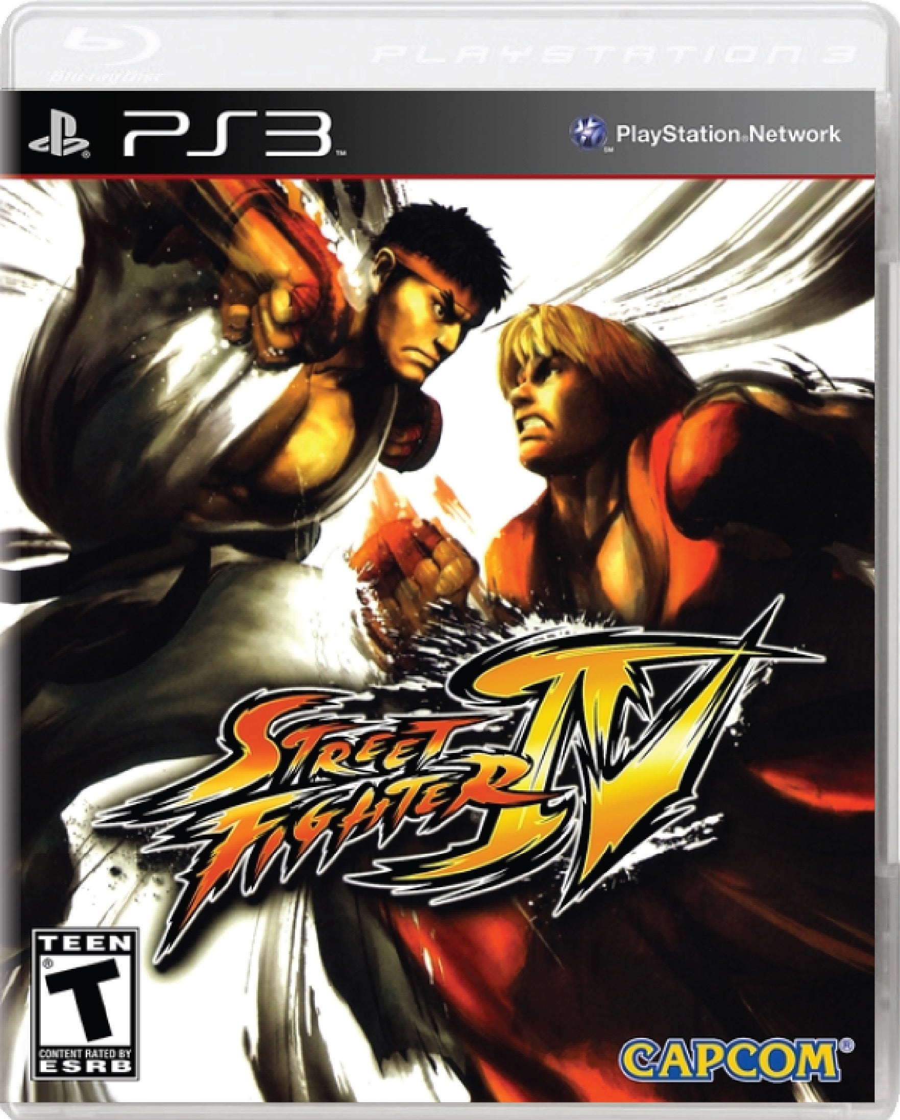Street Fighter IV Cover Art