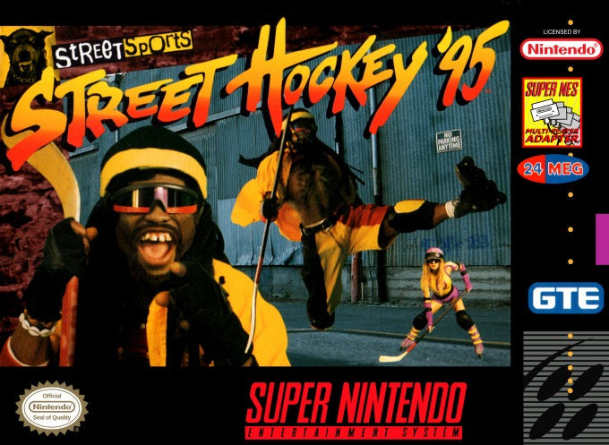 Street Hockey 95 Cover Art