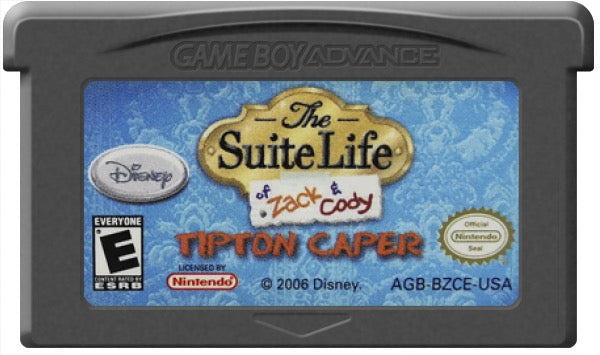Suite Life of Zack and Cody Tipton Caper Cartridge