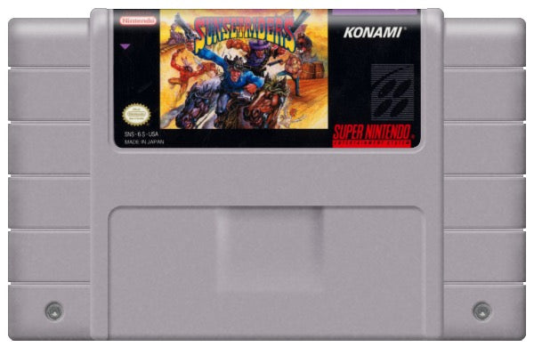 Sunset Riders Cartridge