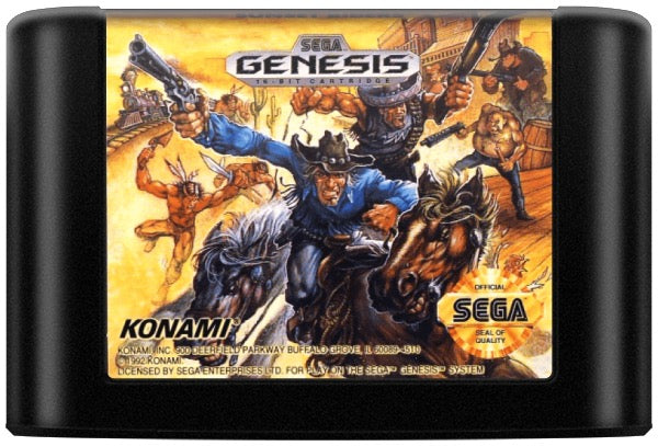 Sunset Riders Cartridge