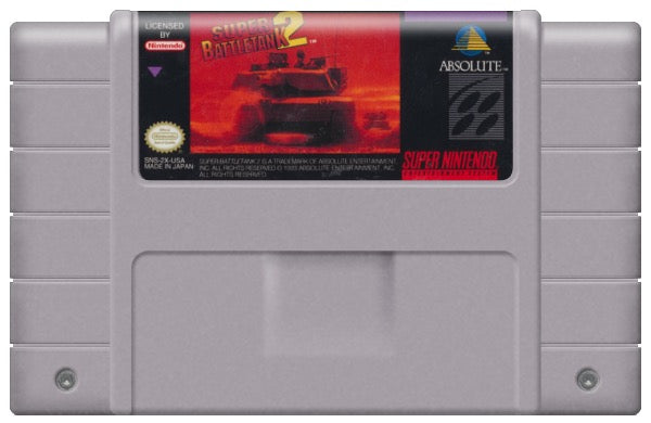 Super Battletank 2 Cartridge