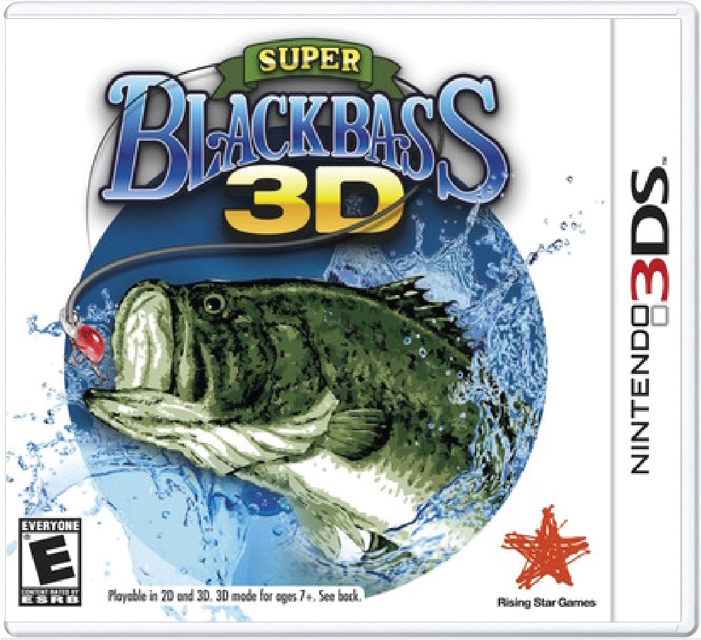 Super Black Bass 3D Cover Art