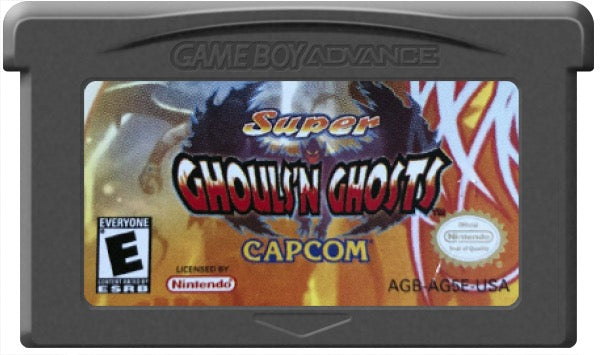 Super Ghouls 'N Ghosts Cartridge