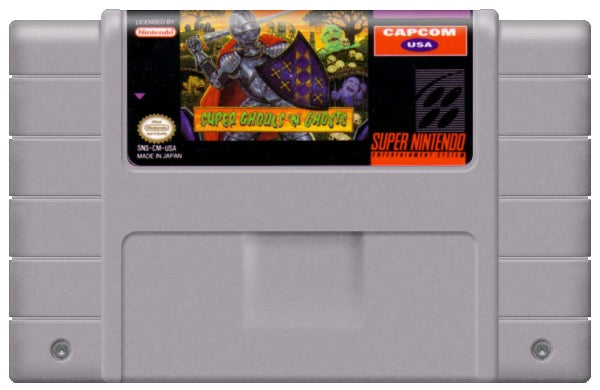 Super Ghouls N Ghosts Cartridge