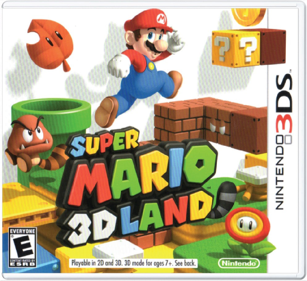 Super Mario 3D Land Cover Art