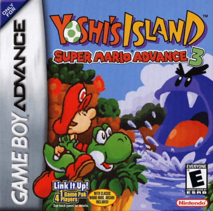 Super Mario Advance 3 Yoshi's Island Cover Art