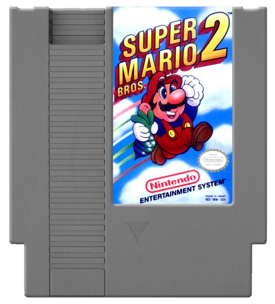 Super Mario Bros. 2 Cover Art and Product Photo