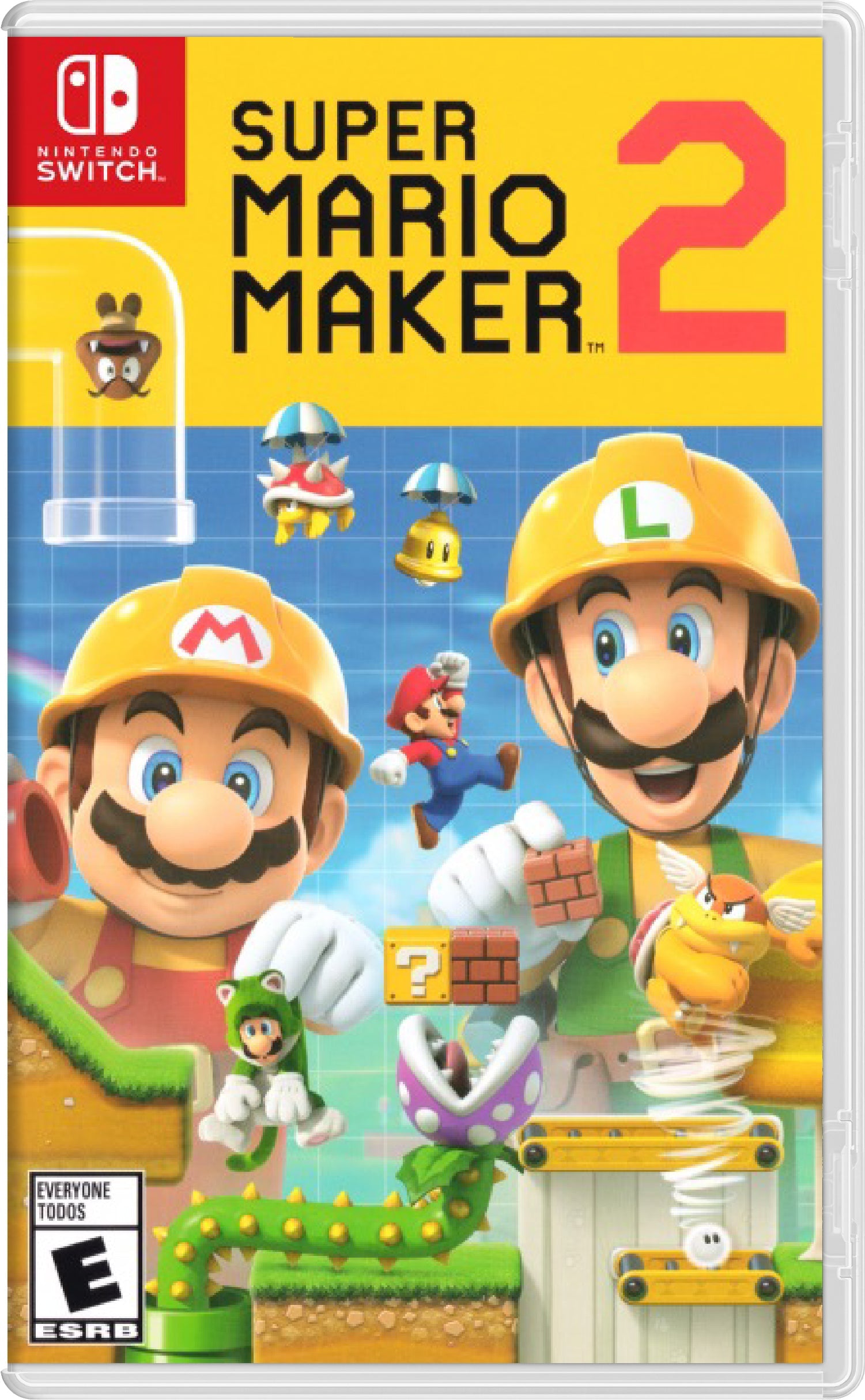 Super Mario Maker 2 Cover Art
