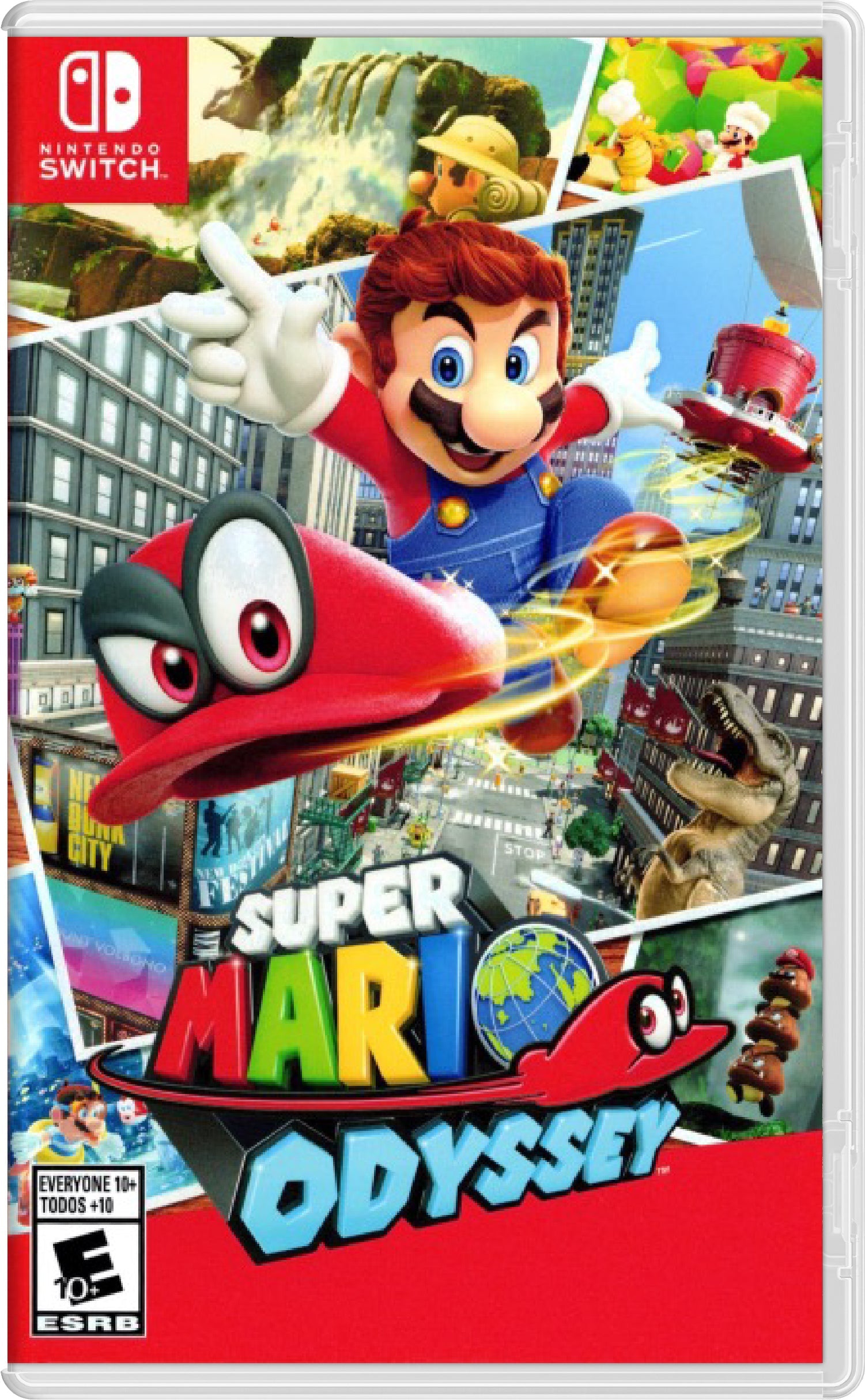 Super Mario Odyssey Cover Art