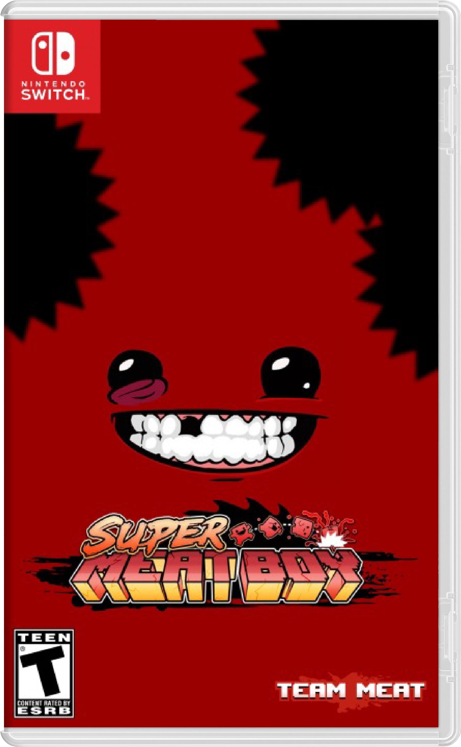 Super Meat Boy Cover Art
