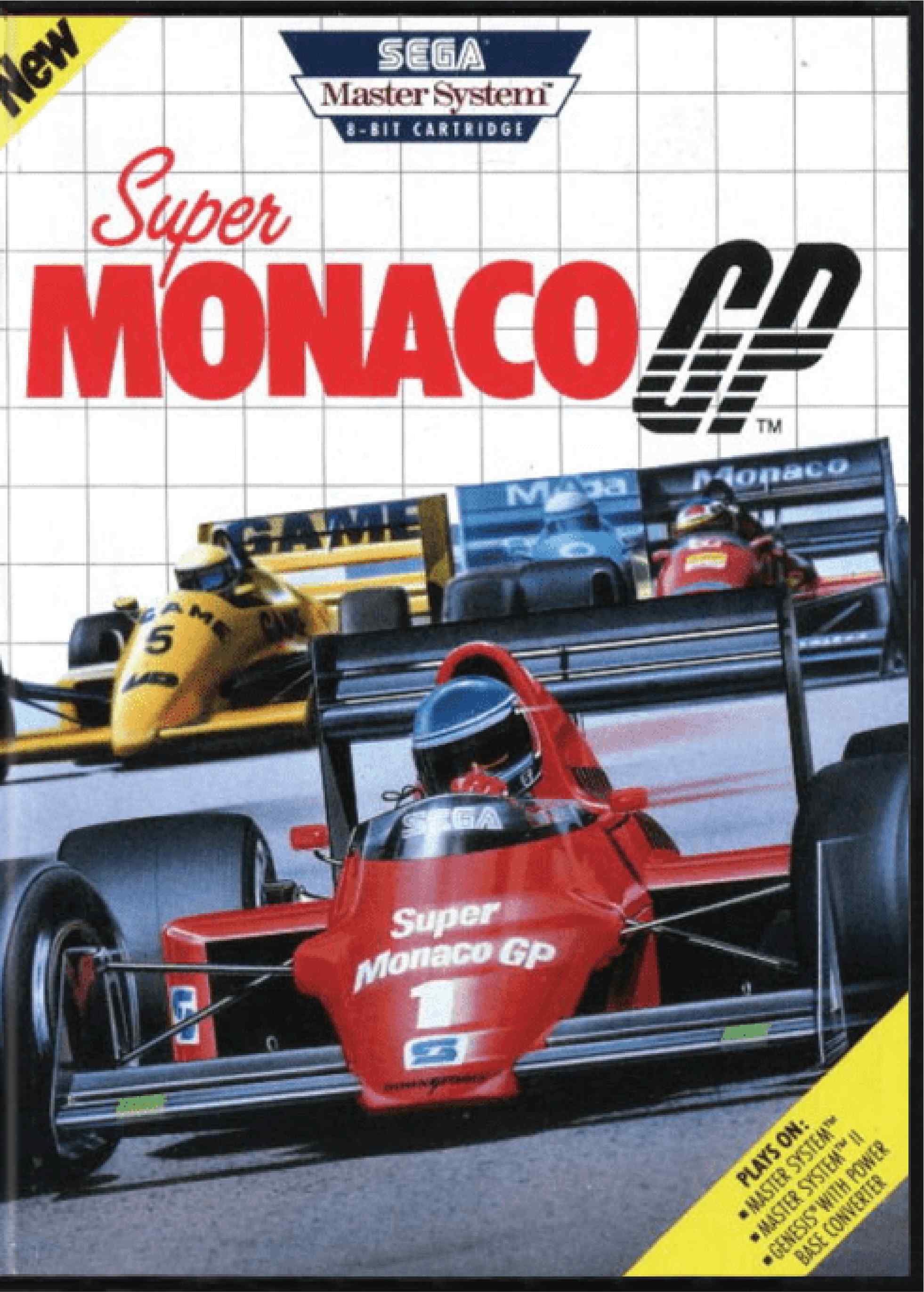 Super Monaco GP Cover Art