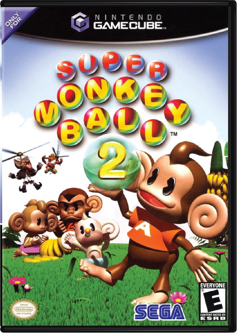 Super Monkey Ball 2 Cover Art and Product Photo