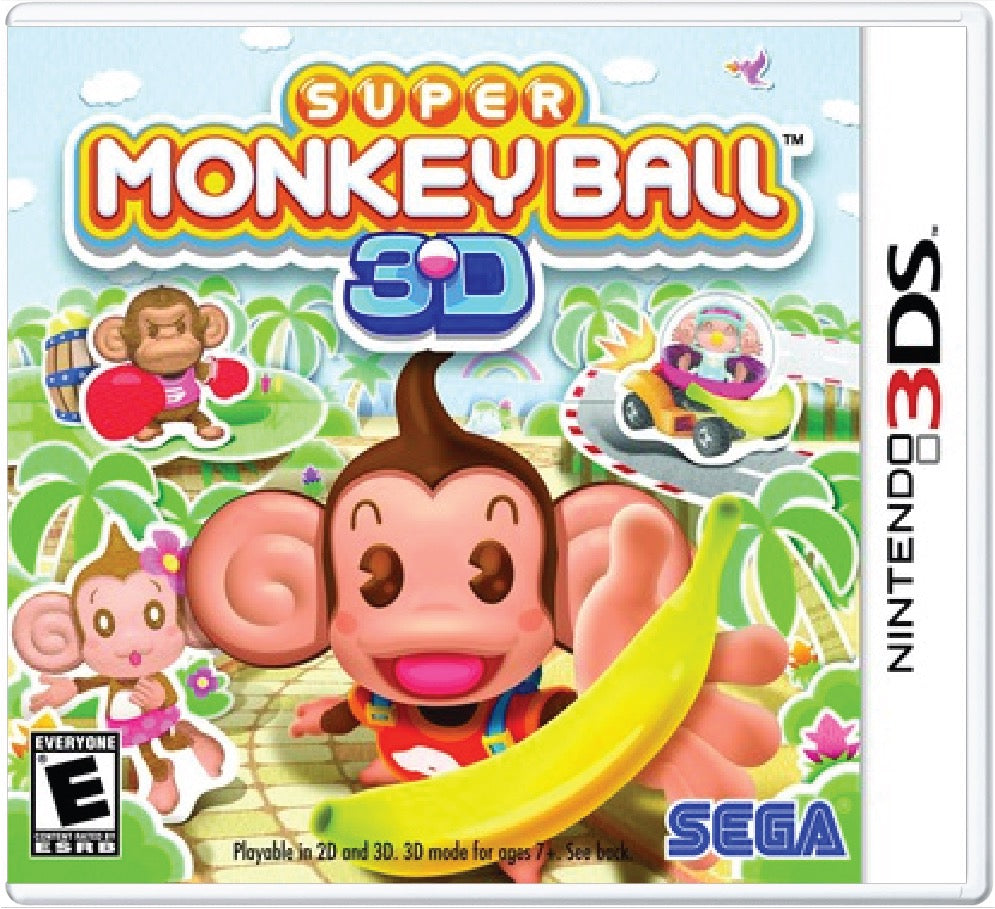 Super Monkey Ball 3D Cover Art