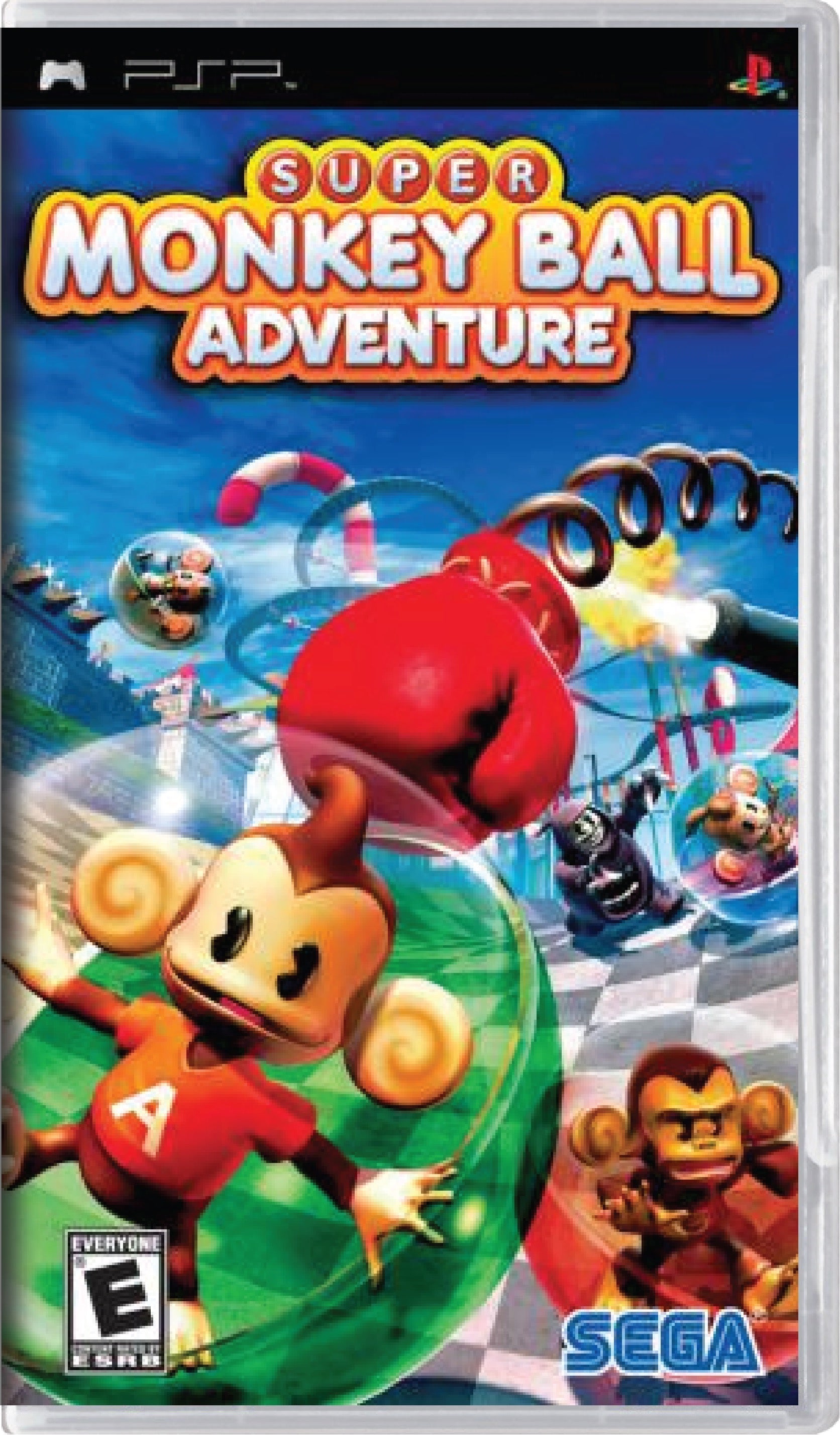 Super Monkey Ball Adventure Cover Art