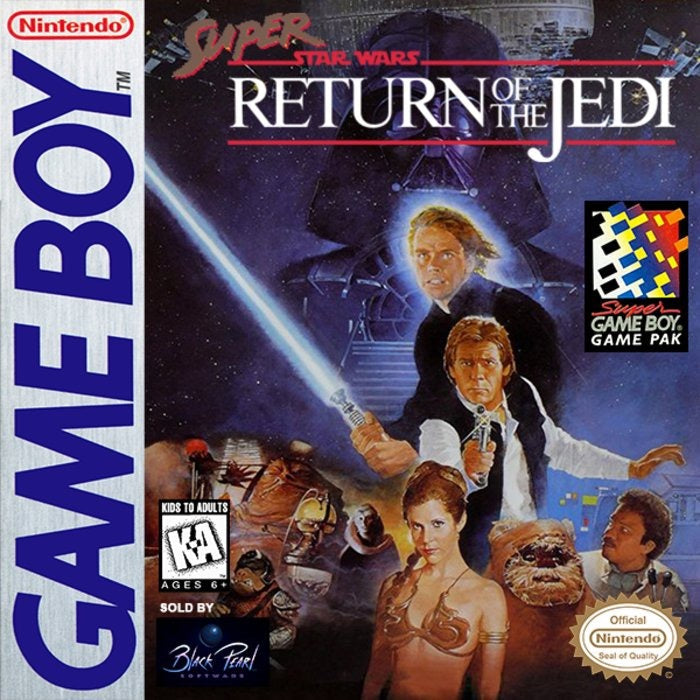 Super Star Wars Return of the Jedi Cover Art