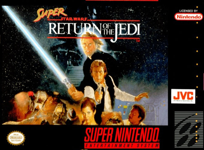 Super Star Wars Return of the Jedi Cover Art