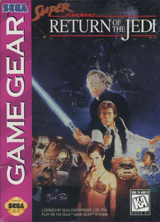 Super Star Wars Return of the Jedi Cover Art