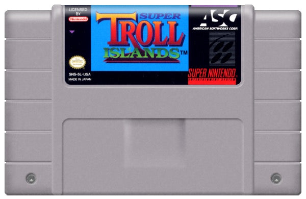Super Troll Islands Cartridge