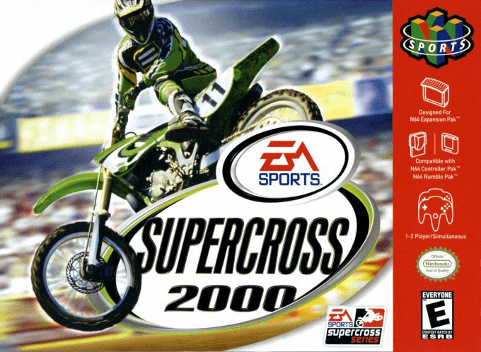 Supercross 2000 - Nintendo N64