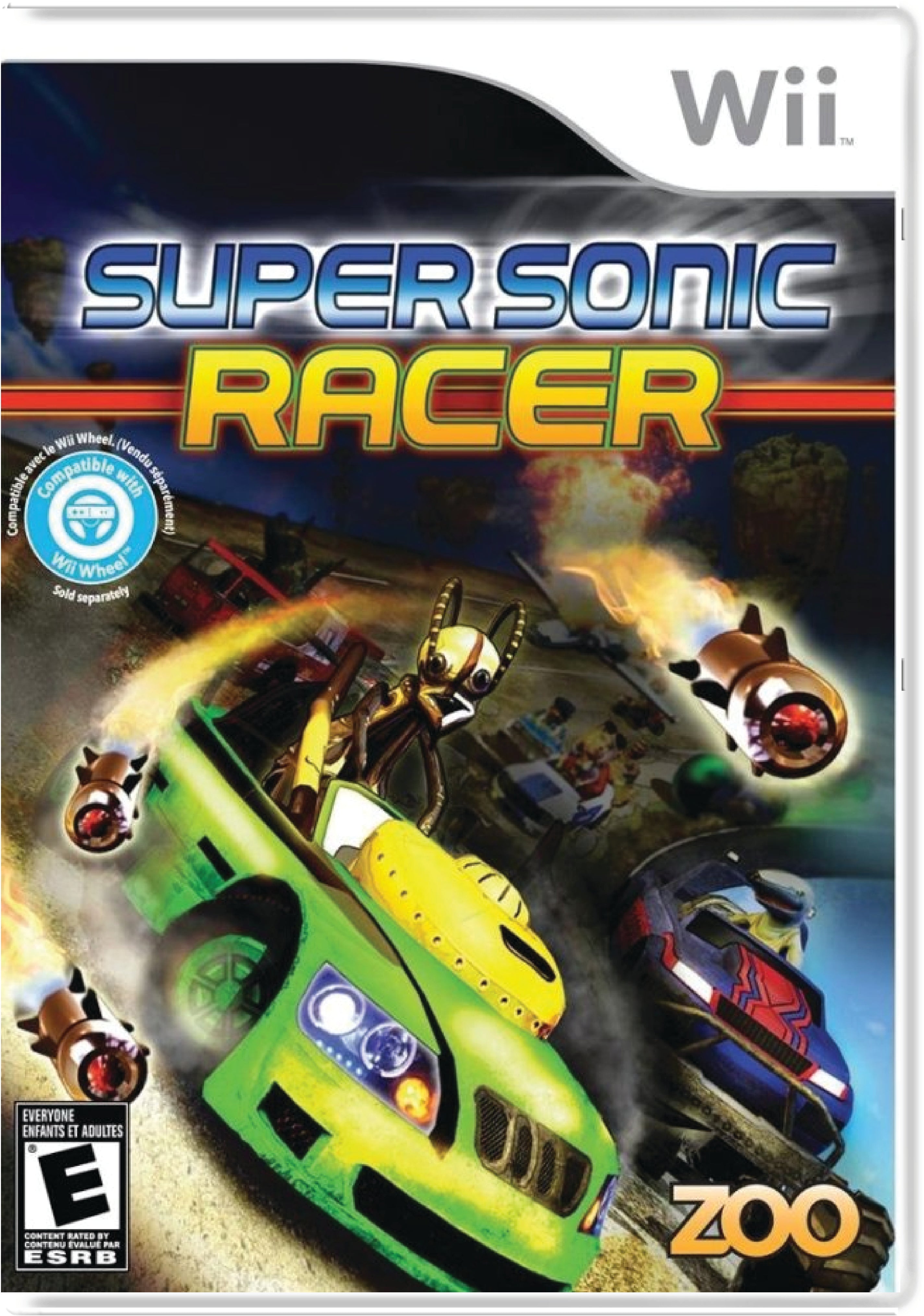 Supersonic Racer Cover Art