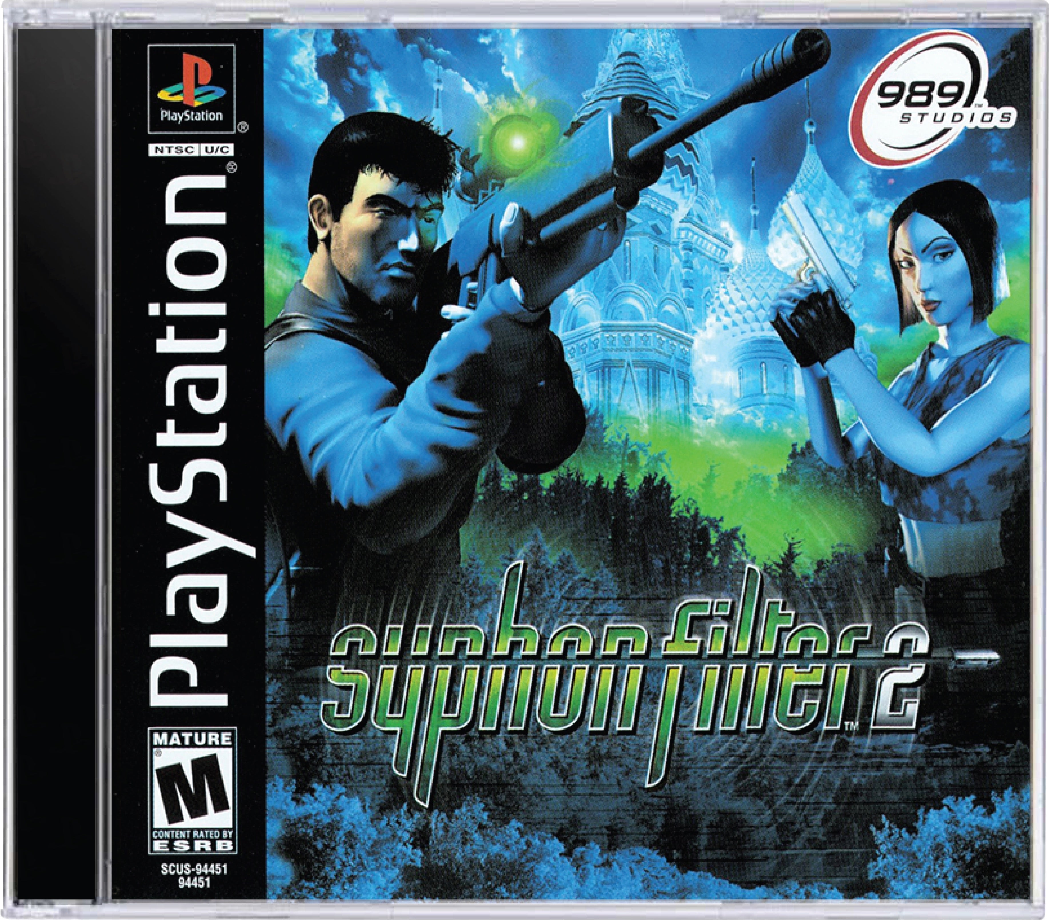 Syphon Filter 2 Cover Art and Product Photo