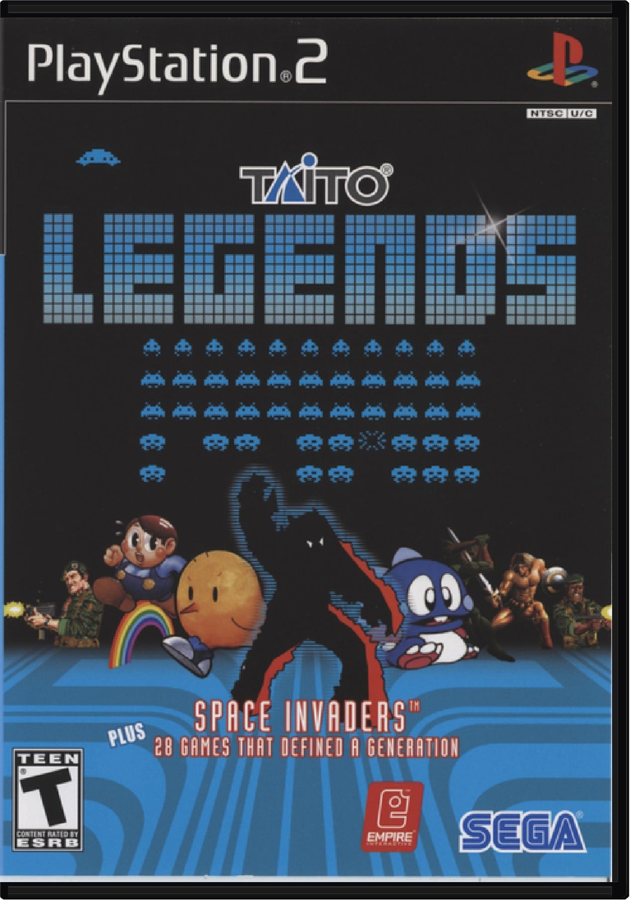 Taito Legends Cover Art and Product Photo