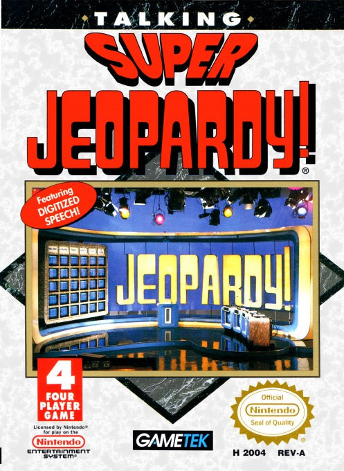 Talking Super Jeopardy - Nintendo NES