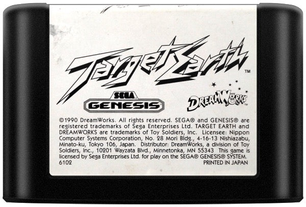 Target Earth Cartridge