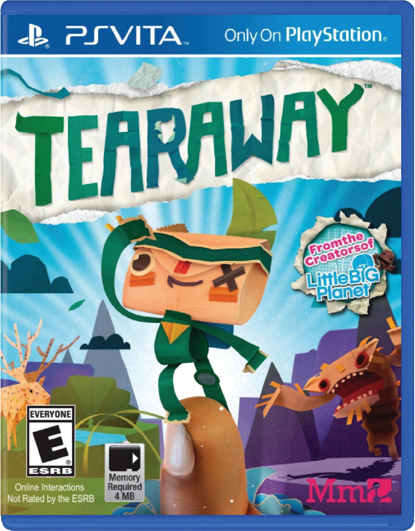 Tearaway Cover Art