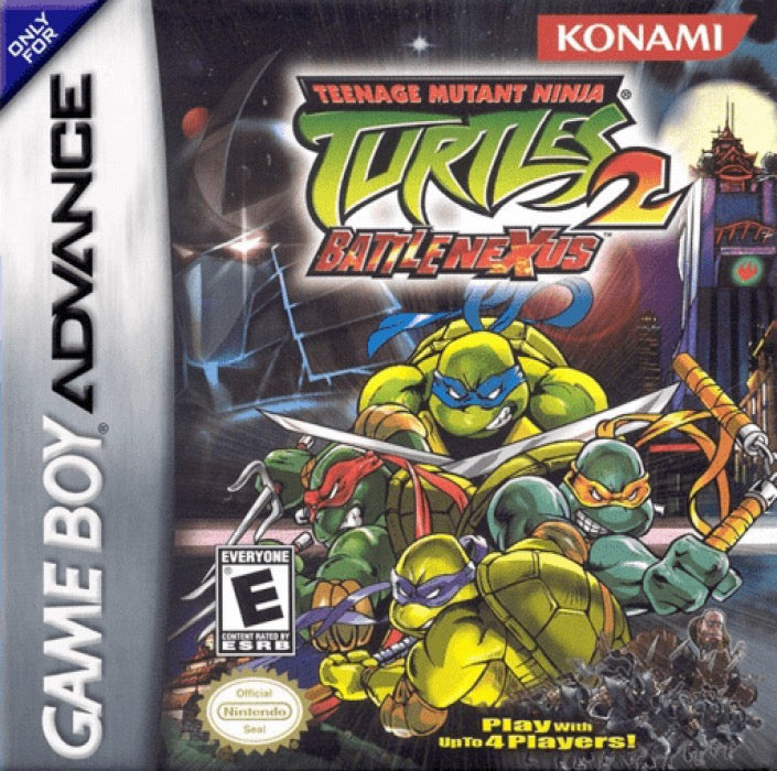 Teenage Mutant Ninja Turtles 2 Battle Nexus Cover Art