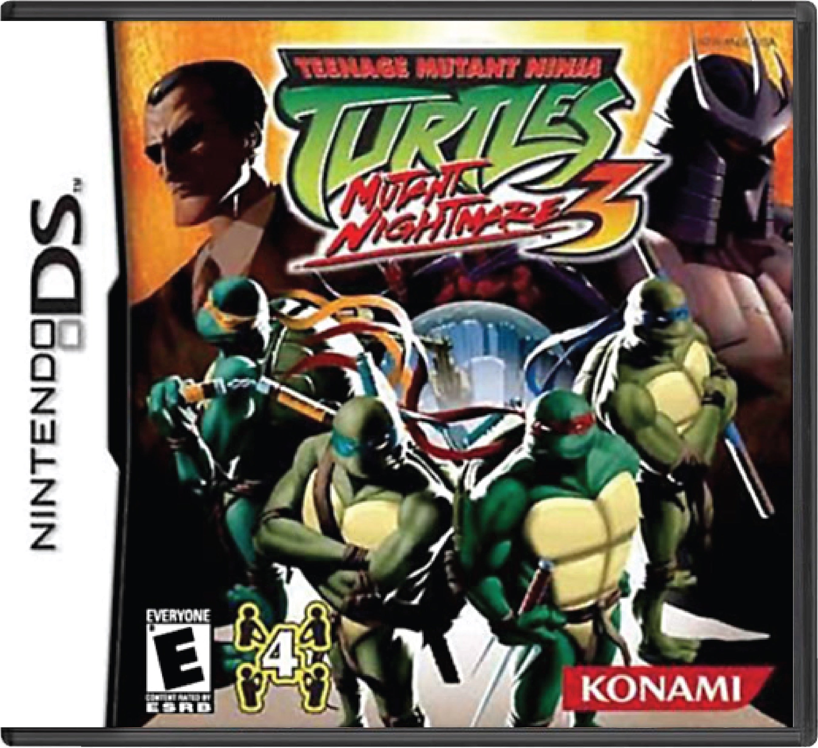 Teenage Mutant Ninja Turtles 3 Mutant Nightmare Cover Art