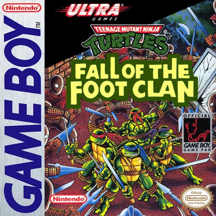 Teenage Mutant Ninja Turtles Fall of the Foot Clan Cover Art