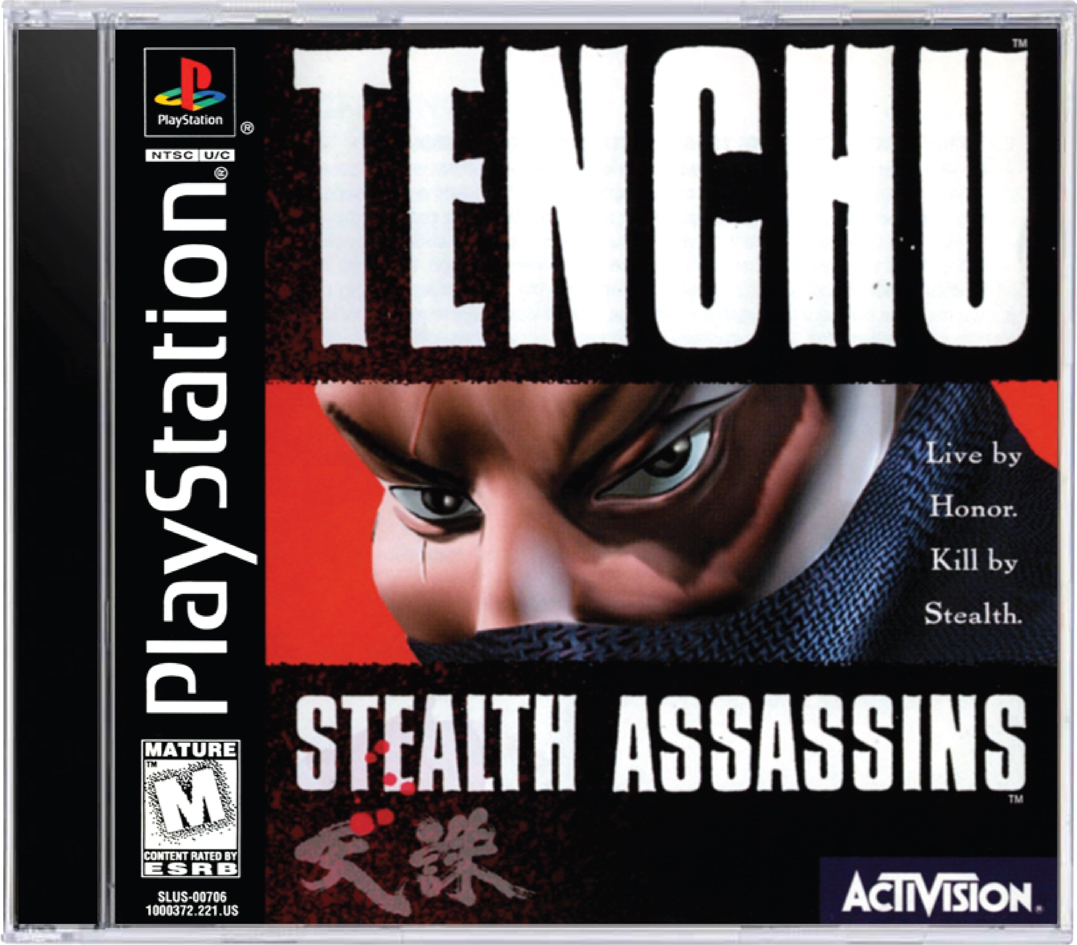 Tenchu Stealth Assassins Cover Art and Product Photo
