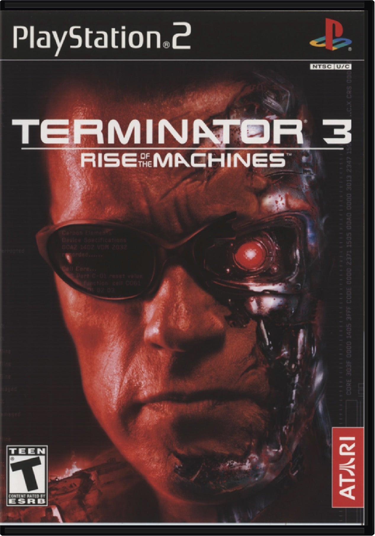 Terminator 3 Rise of the Machines Cover Art and Product Photo