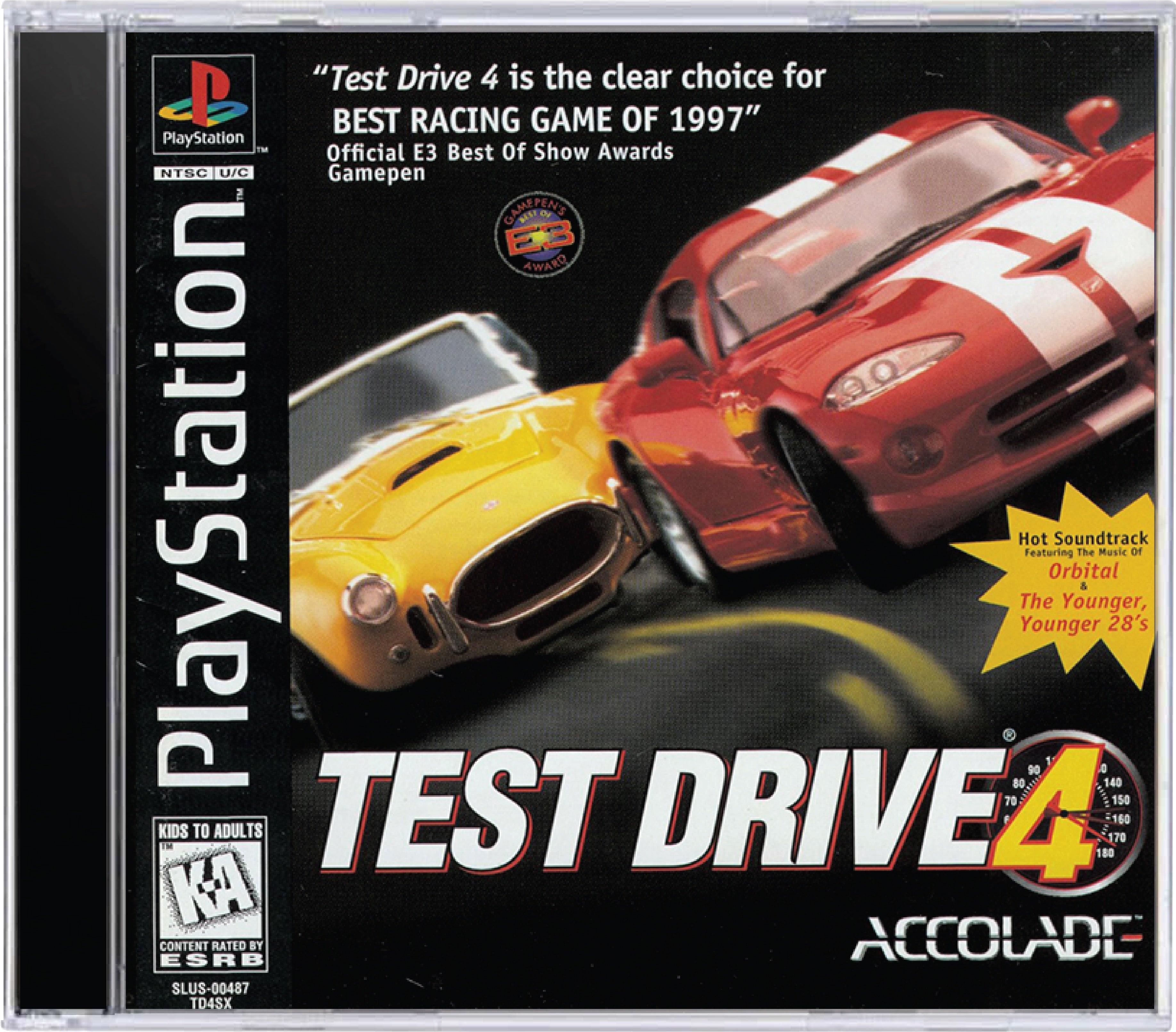 Test Drive 4 Cover Art and Product Photo