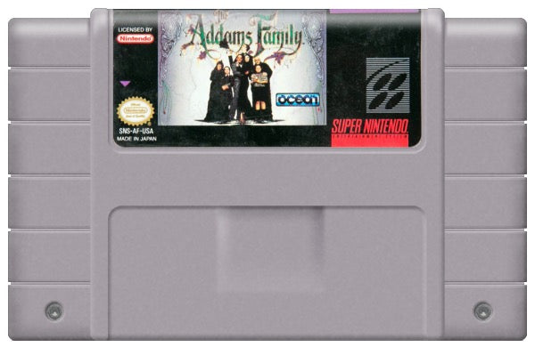 The Addams Family Cartridge