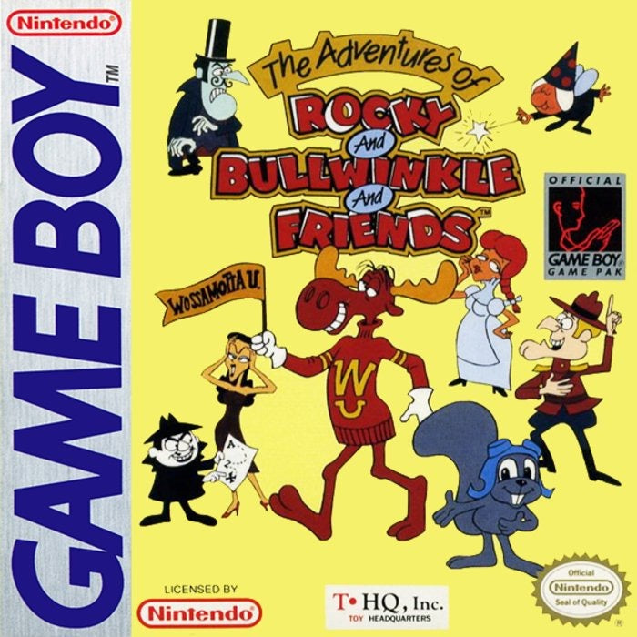The Adventures of Rocky and Bullwinkle and Friends Cover Art
