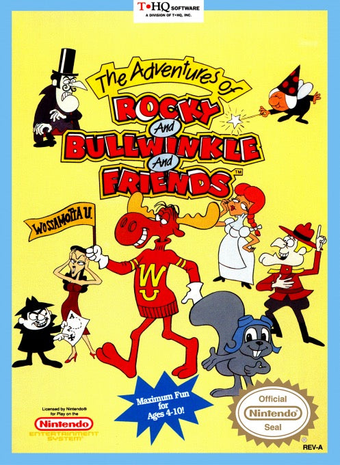 The Adventures of Rocky and Bullwinkle and Friends Cover Art and Product Photo