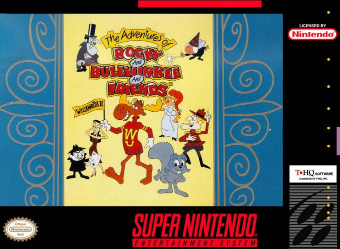 The Adventures of Rocky and Bullwinkle and Friends Cover Art
