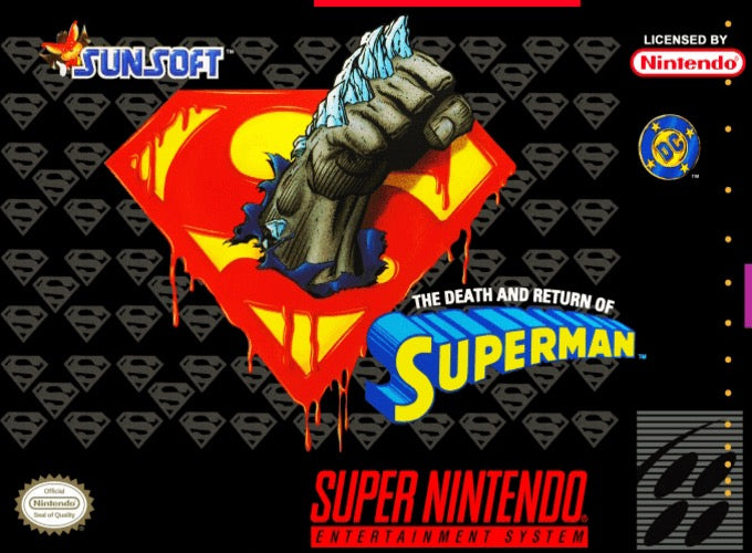 The Death and Return of Superman Cover Art