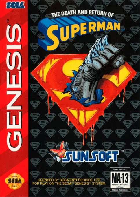 The Death and Return of Superman Cover Art