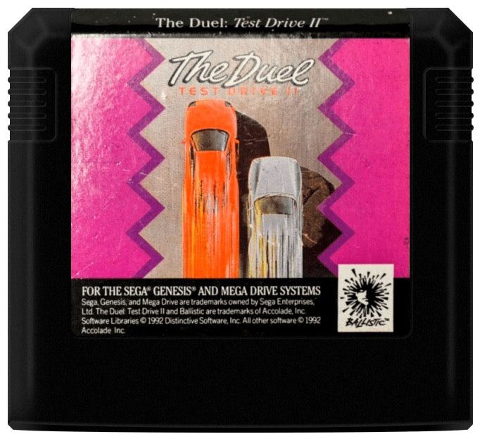 The Duel Test Drive II Cartridge