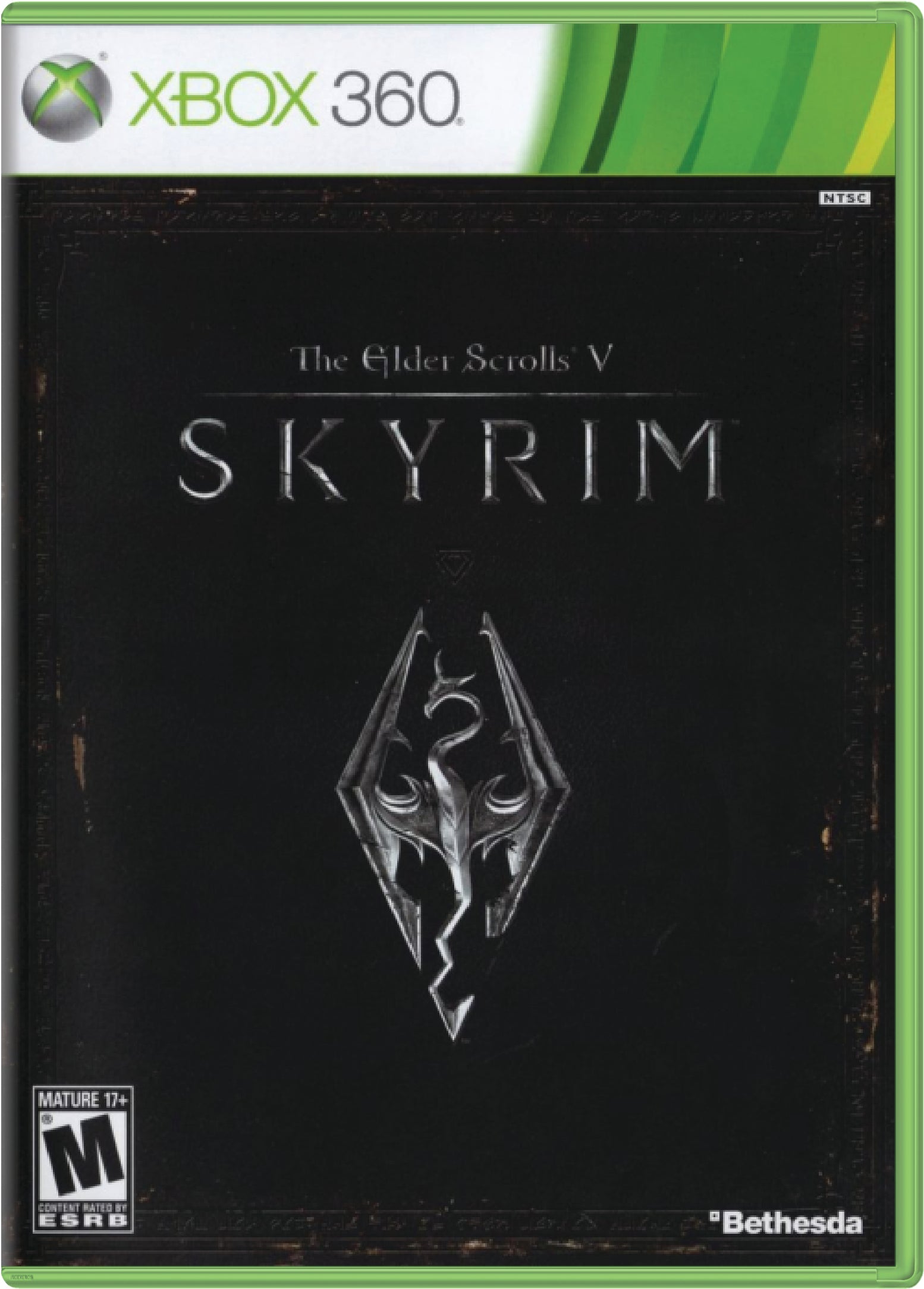 The Elder Scrolls V Skyrim Cover Art
