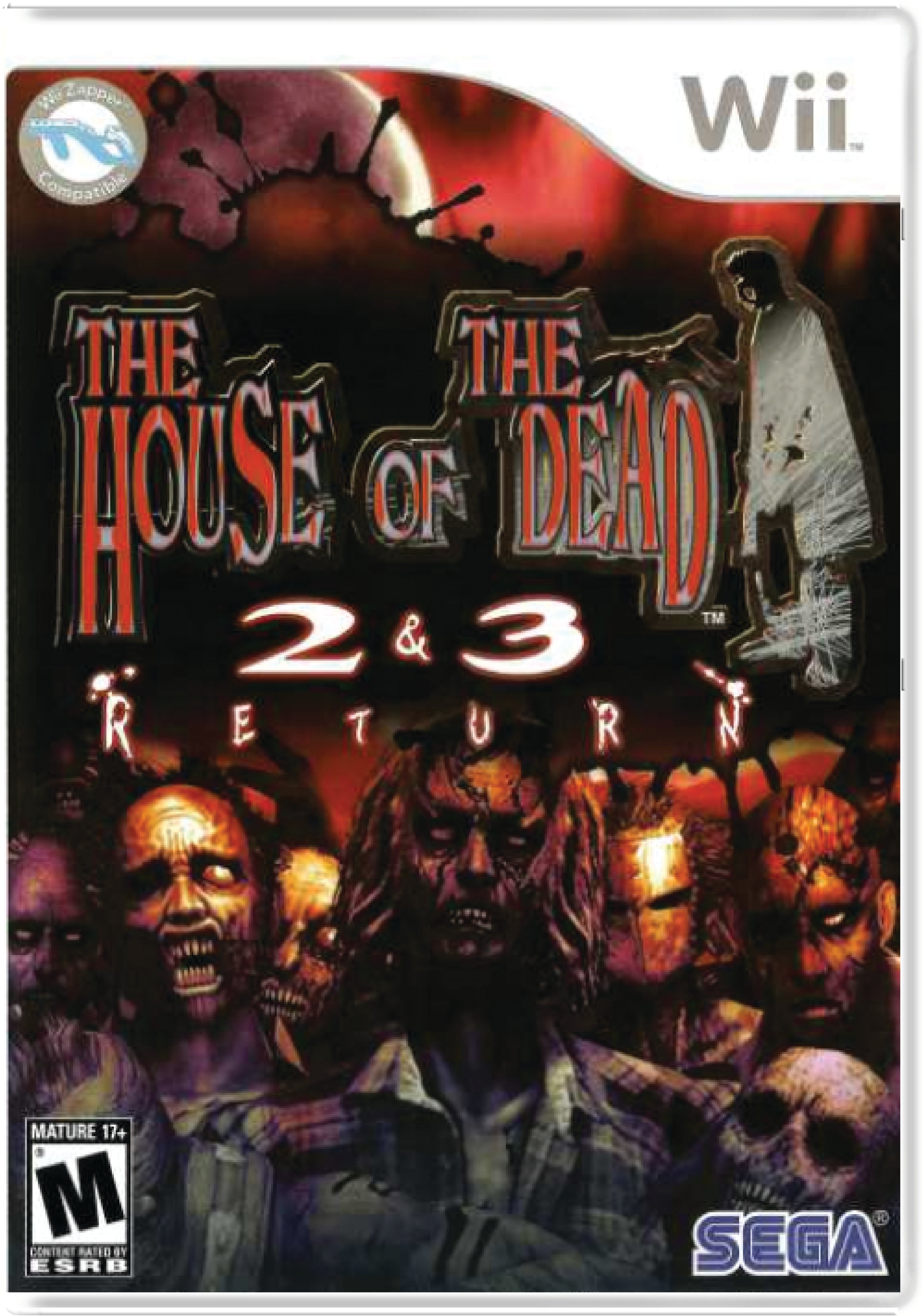 The House of the Dead 2 & 3 Return Cover Art