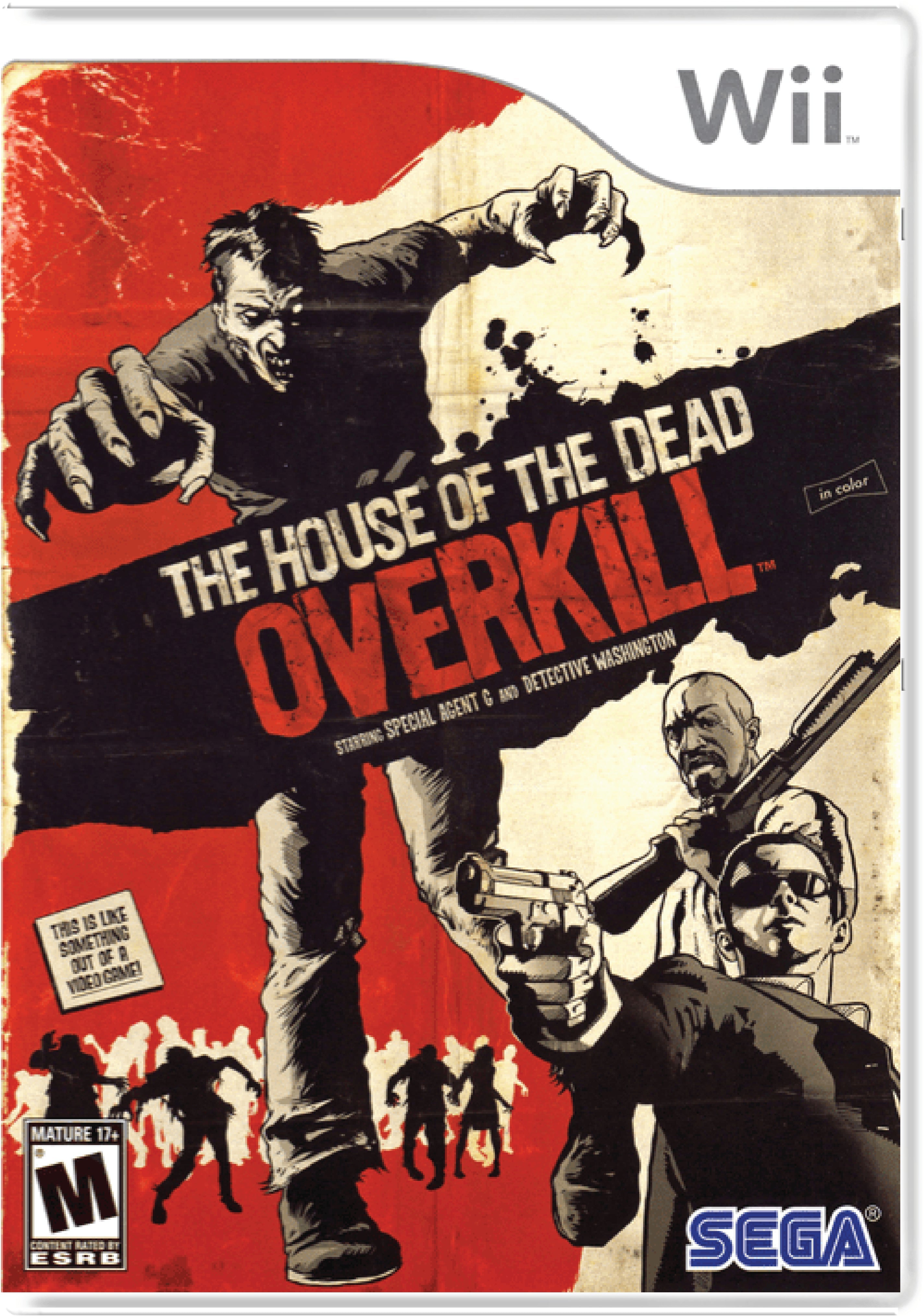 The House of the Dead Overkill Cover Art