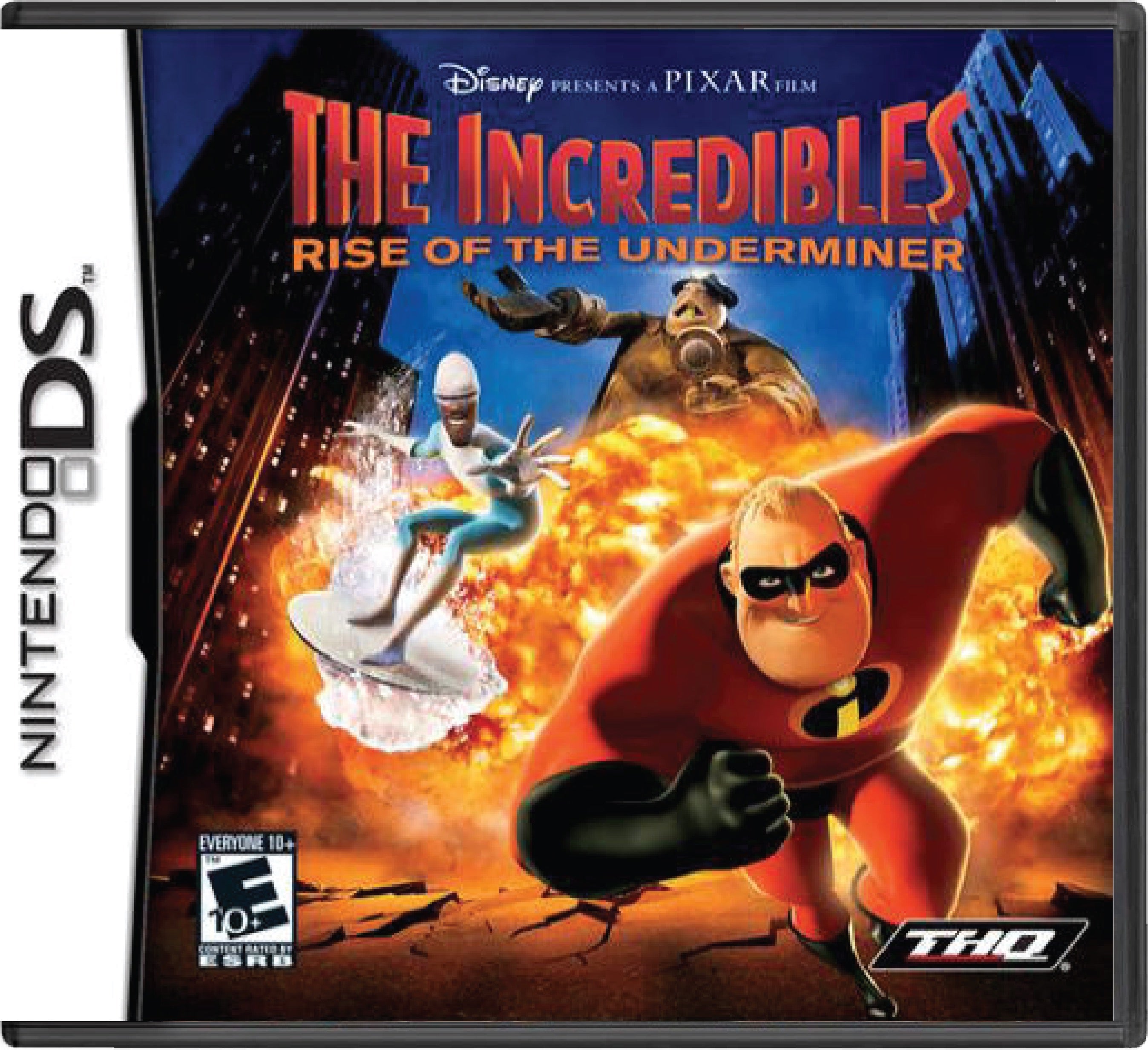 The Incredibles Rise of the Underminer Cover Art